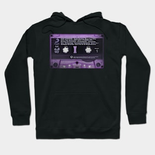 Purple tape, retro, vintage, 90s hip hop Hoodie